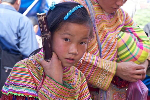 Flower hmong Wietnam — Zdjęcie stockowe