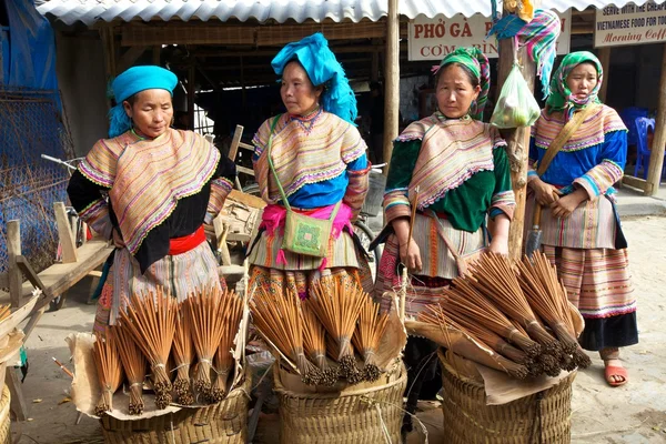 Květina hmong vietnam — Stock fotografie