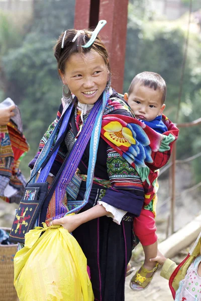 Svart hmong vietnam — Stockfoto
