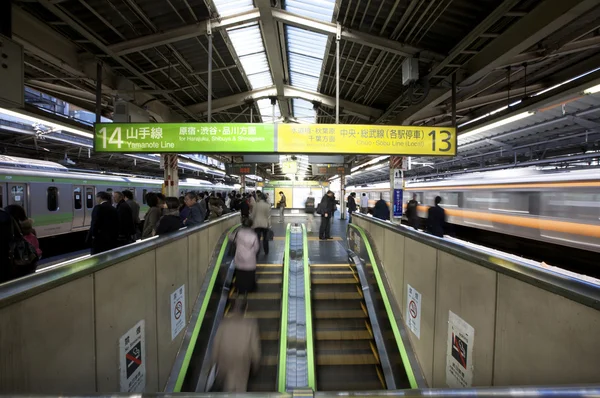 Tokio metra masowymi — Zdjęcie stockowe
