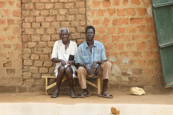 Dorfbewohner von Uganda — Stockfoto