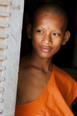 Cambodian Monk clipart