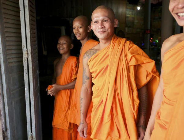 カンボジアの修道士 — ストック写真