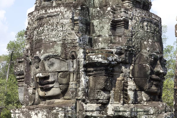 Bayon Tapınağı Kamboçya — Stok fotoğraf