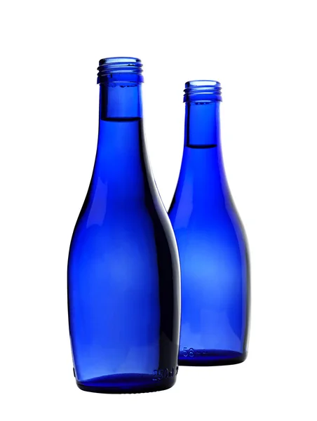 Bottiglia di vetro di acqua gassata — Foto Stock