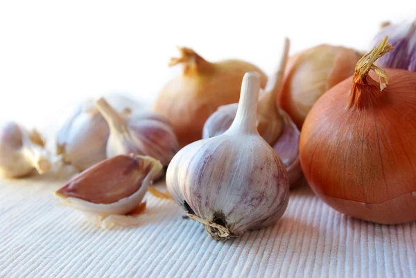 Stock image Garlic and onion