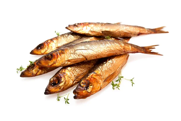 Ryby wędzone — Zdjęcie stockowe