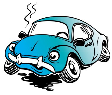 Cartoon car clipart