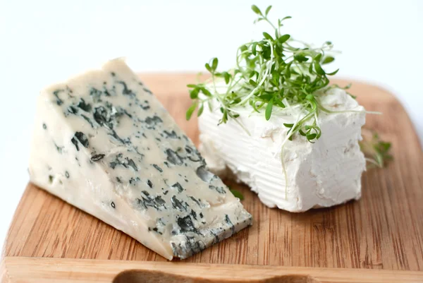 Blue cheese and feta — Stock Photo, Image