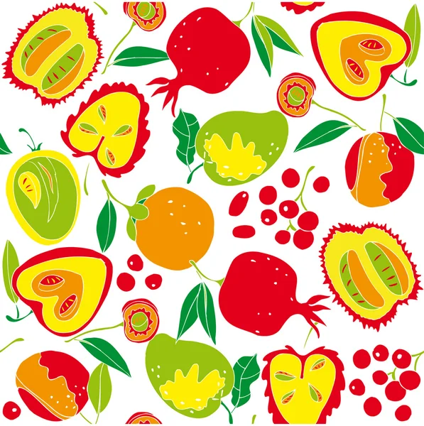 Jardin fruitier — Image vectorielle