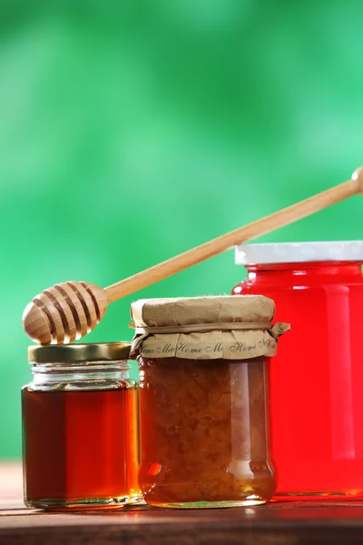 stock image Honey and jam