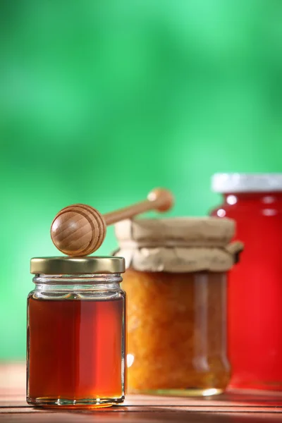 stock image Honey and jam