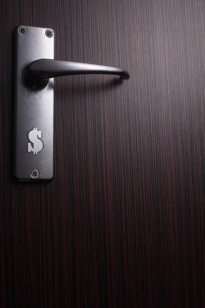 Stock image of the door handle — Stock Photo, Image
