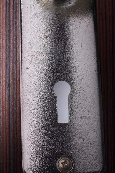 Stock image of the key hole — Stock Photo, Image