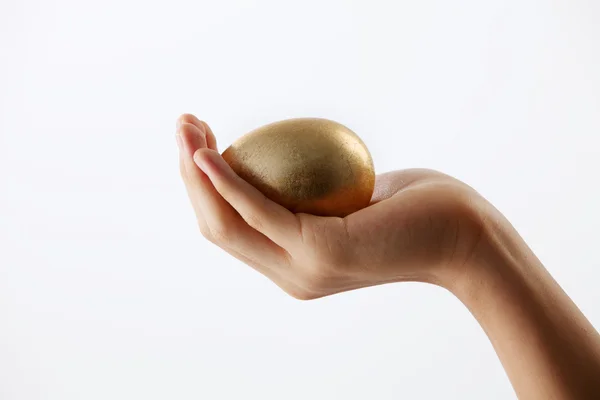 Золотое яйцо — стоковое фото