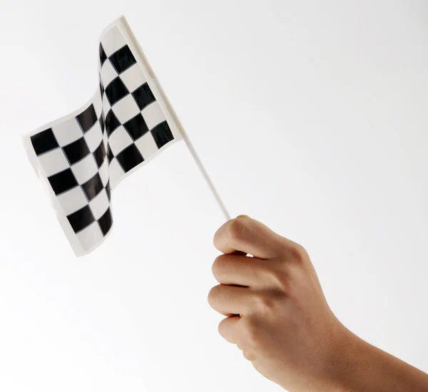 Checker flag — Stock Photo, Image