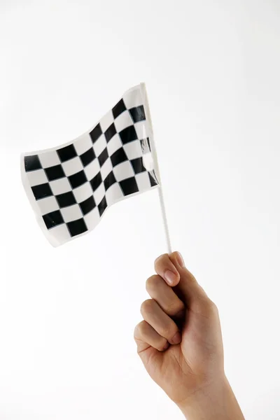 Checker flag — Stock Photo, Image