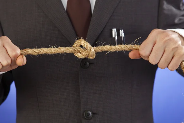 Tie knot — Stock Photo, Image