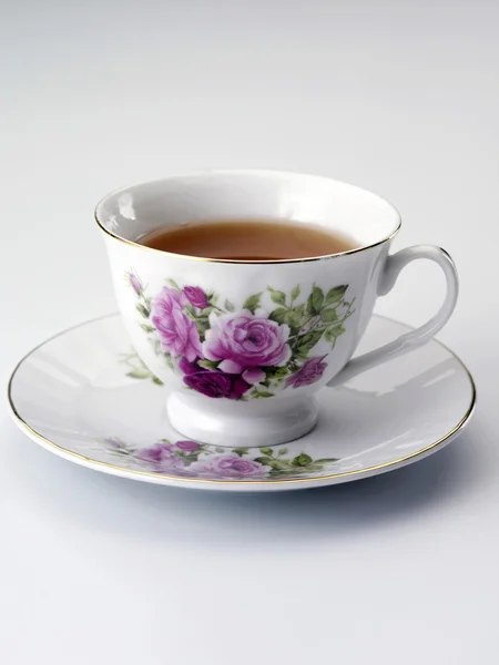 Αγγλικό τσάι Κύπελλο — Φωτογραφία Αρχείου
