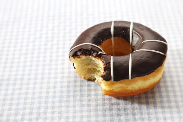 Mordida de donut — Fotografia de Stock