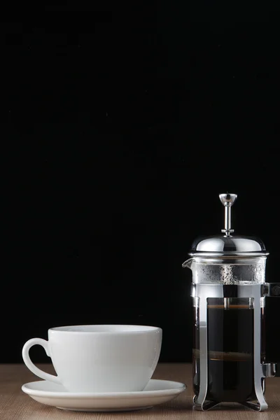 Kaffepress — Stockfoto