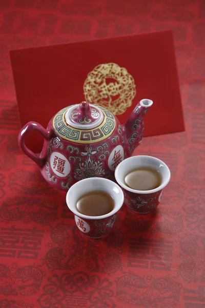 Dzbanek do herbaty orientalnej — Zdjęcie stockowe