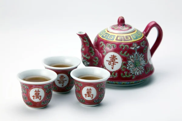 Oriental tea pot — Stock Photo, Image