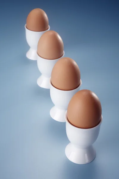 Μισό βραστό αυγό — Φωτογραφία Αρχείου