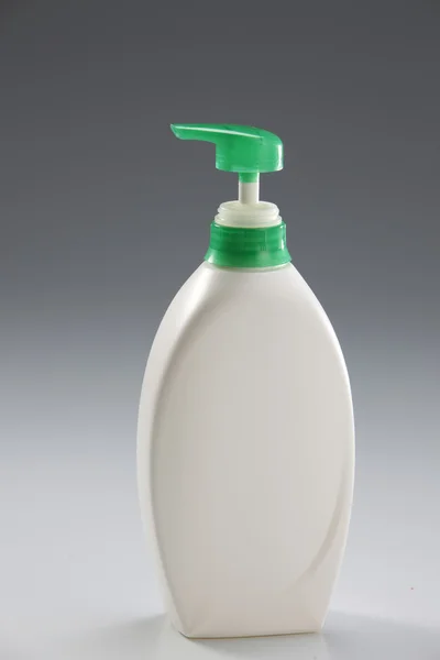 White plastic bottle — Stock Photo, Image