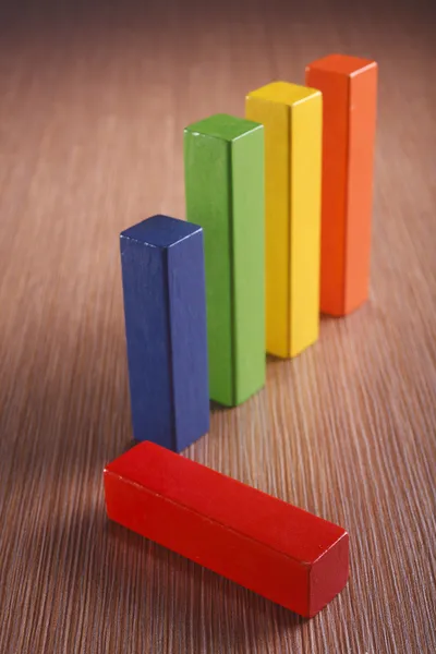 Colorful block — Stock Photo, Image