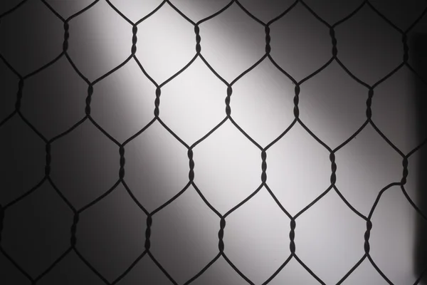 Kusursuz zincir çitin stok resmi — Stok fotoğraf
