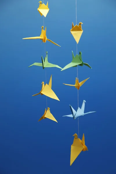 Origami-bird — стоковое фото