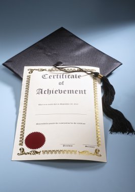 Certificate clipart