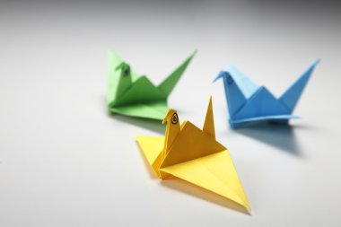 Origami kuş