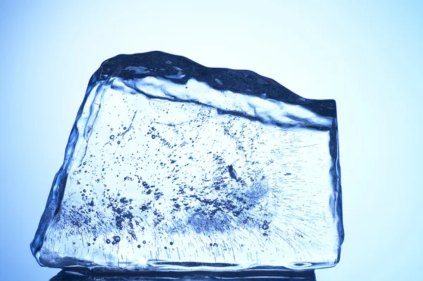 Ice texture and shape — Stock Photo, Image