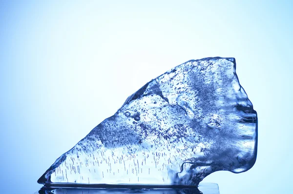 Текстура і форма льоду — стокове фото