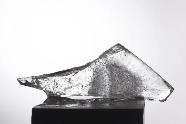 Текстура і форма льоду — стокове фото
