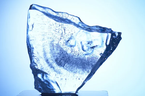 Lód tekstura oraz kształt — Zdjęcie stockowe