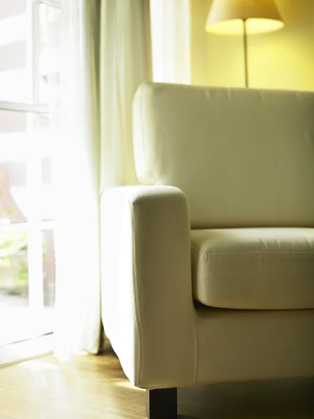 Textil soffa — Stockfoto