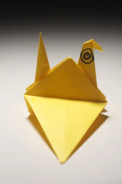 Птица Оригами — стоковое фото