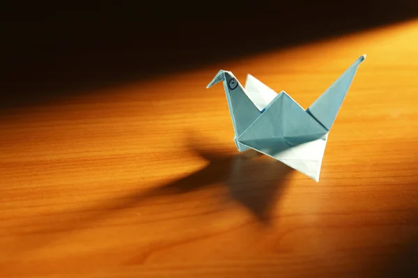 Origami πουλί — Φωτογραφία Αρχείου