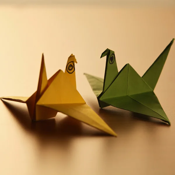 Origami kuş — Stok fotoğraf
