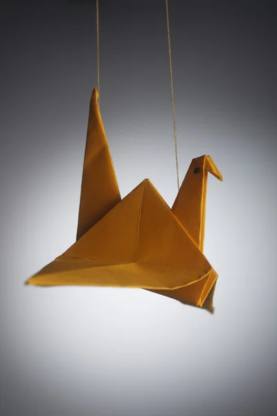 Origami fågel — Stockfoto