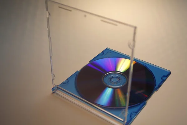 Cd com revestimento — Fotografia de Stock