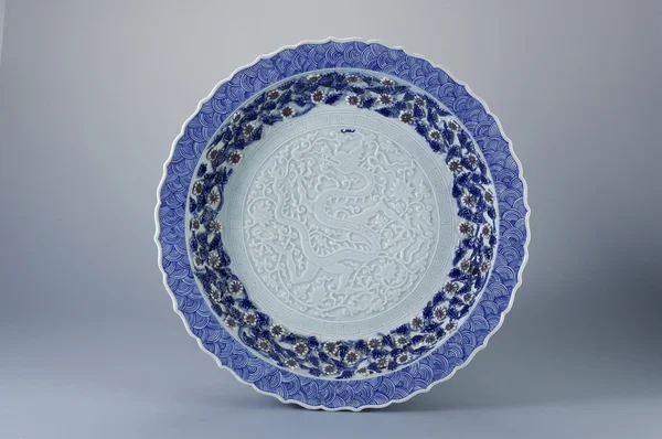 Красивая тарелка — стоковое фото