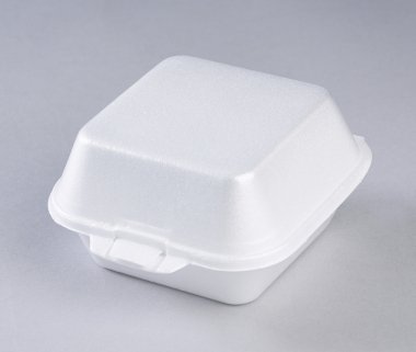 Styrofoam meal box clipart