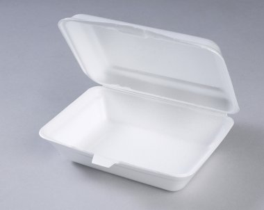 Styrofoam meal box clipart