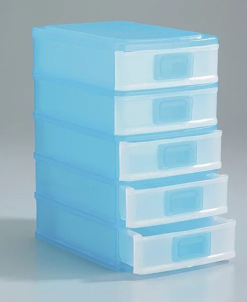 Plastic drawer — Stock Photo, Image