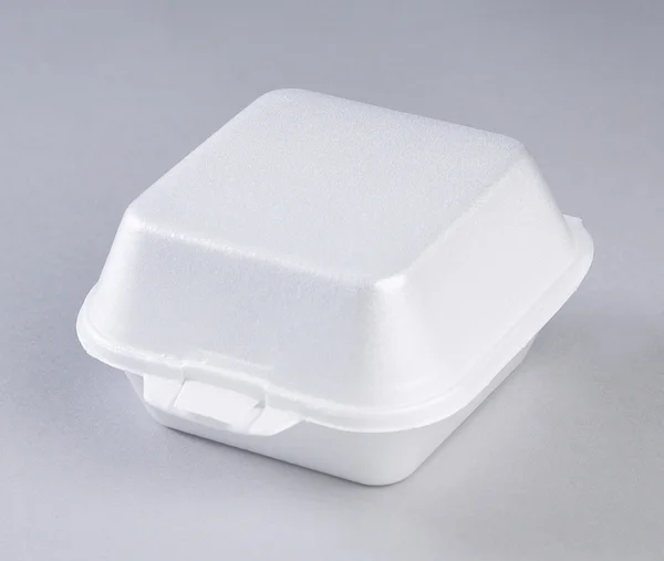 Styrofoam maaltijd vak — Stockfoto