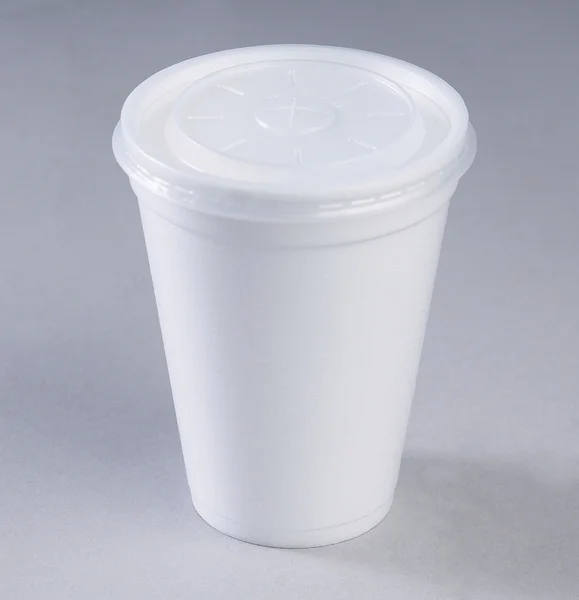 Polystyreen cup — Stockfoto